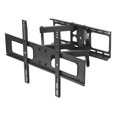 Montaje de Pared Universal Articulado para Monitores de 32 a 55" / Carga Máxima 50 Kg / Vesa 600 x 400 / 400 X 400 / 400 x 200 / Separacion de Pared de 7.6 cm a 51 cm / Acero / 15° de Inclinación