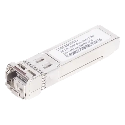 Transceptor SFP+ / 20 Gbps / BIDI / Monomodo / 20 km / TX 1270 nm / RX 1330 nm