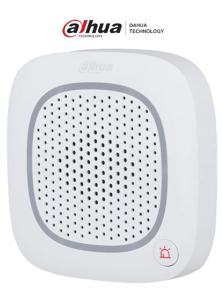 Sirena inalámbrica Dahua DHI-ARA14-W2 con audio bidireccional