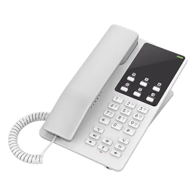 Teléfono IP hotelero Grandstream GHP620W con Wi-Fi dual band y 2 líneas SIP