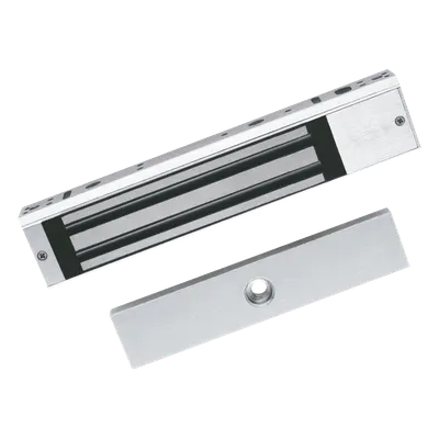 Chapa Magnética HIKVISION DS-K4H258S - Soporta hasta 617 Lbs, Ideal para Puertas