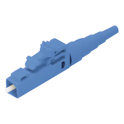 Conector de Fibra Óptica / Monomodo OS2 9/125 / LC Simplex / Pulido en Campo / 0.1dB / Azul
