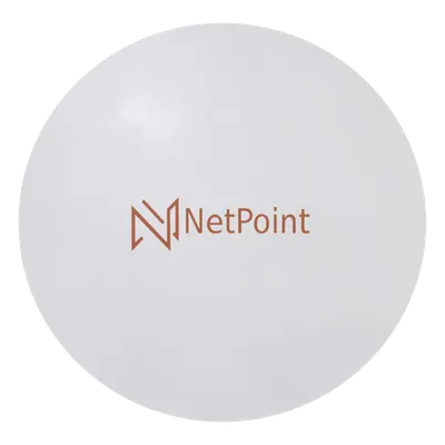 Antena Direccional Parabólica / 96 cm / 5.9-7.2 GHz / Ganancia 34-36 dBi / Polarización Dual 45° y 90° / Resistencia Viento 240 km/h