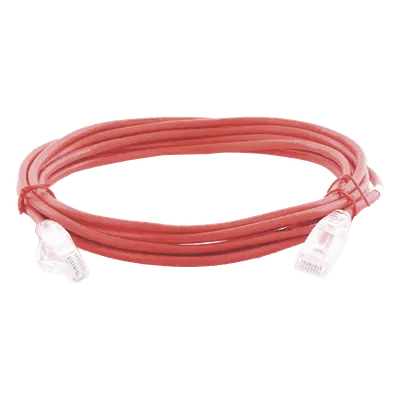 Cable de parcheo LINKEDPRO LP-UT6A-300-RD28 Cat6A de 3 m