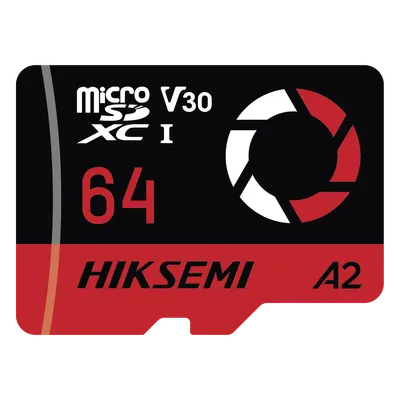 Memoria microSDXC / 64 GB / Lectura 180 MB/s / Escritura 150 MB/s / V30 U3 A2 / Resistencia -25°C a 85°C (-13°F a 185°F)