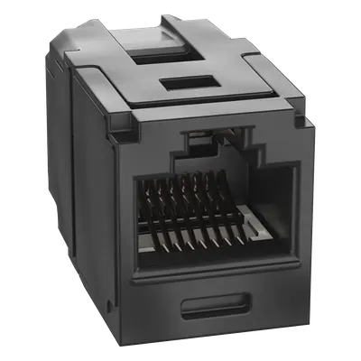 Módulo acoplador PANDUIT CC6X88BL Mini-Com Cat 6A negro