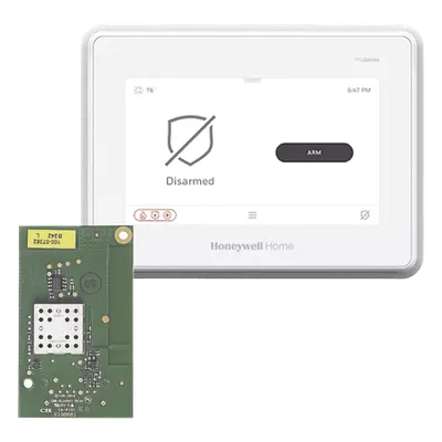 Panel de alarma Honeywell Home Resideo PROA7FAWIFI con pantalla táctil