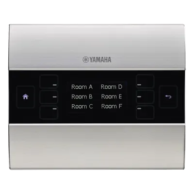 Controlador de pared digital / Pantalla matriz de puntos / 36 parámetros asignables / PoE / 149x125x18 mm (5.9x4.9x0.7 in)