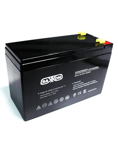 Batería de respaldo SAXXON CBAT8AH de 12 V y 8 Ah