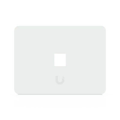 Placa keystone UBIQUITI UACC-WP-KEYSTONE-H-1P de un puerto, paquete de 4