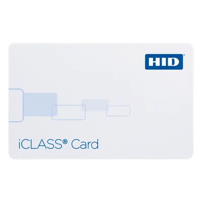 Tarjeta de Proximidad iCLASS / 2KB Memoria / PVC Compuesto / Corporate 1000 48-bit / Formato Delgado