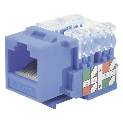 Módulo jack Keystone LINKEDPRO LP-KJ-601-BU Cat6 azul