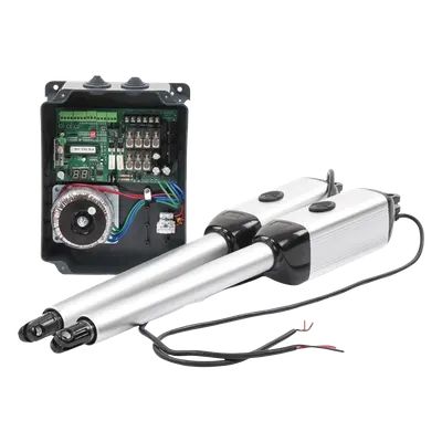 Kit para portón abatible AccessPRO XBS-PK03 para dos hojas de hasta 3 m