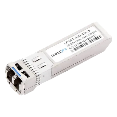 Transceptor SFP+ LINKEDPRO LP-SFP-10G-SM-20 para fibra monomodo