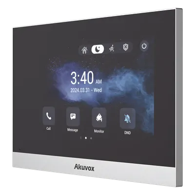 Monitor IP AKUVOX C316W con pantalla táctil de 7 pulgadas y Wi-Fi