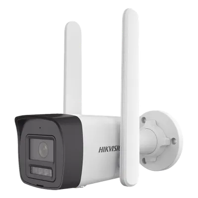 Cámara bala Hikvision DS-2CD1043G2-LIDUF con 4G y resolución 4 MP