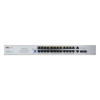 Switch PoE WI-TEK WI-PCES226GF de 24 puertos y 280 W