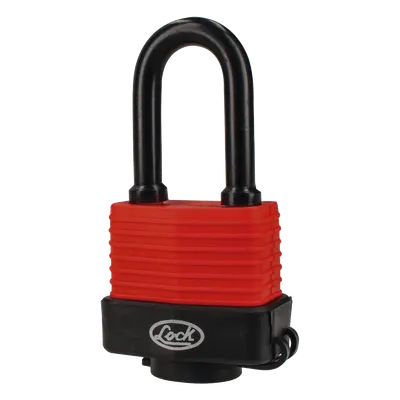 Candado Comercial / Arco Largo 46 mm / Cuerpo Laminado 32 mm / Nivel de Seguridad 4 / Gancho 8 mm / Llave Estándar