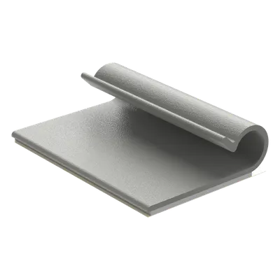 Clip Adhesivo Tipo J / Cables hasta 7.9 mm / Carga 0.408 kg / Interior / Paquete 100 pz
