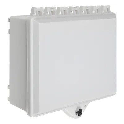 Gabinete de Policarbonato / NEMA 4X / Interior-Exterior / 225x276x92 mm / -40 a 49°C / Cerradura con Llave