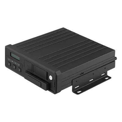DVR Móvil para Flotas / 8 Canales AHD+IPC / H.265 / 4G+GPS+WiFi+Bluetooth / SSD+SDXC 256GB / -40°C a +70°C / E-MARK+CE+FCC+EN50155 / 131 pies WiFi