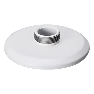 Adaptador de montaje colgante / Aluminio fundido a presión / Acabado blanco / 150.8 x 150.8 x 37 mm / Compatible con HFD6GR1 y HFD8GR1