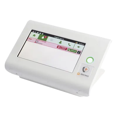 Centro de control para enfermería IBERNEX NX1071 con pantalla táctil de 7 pulgadas