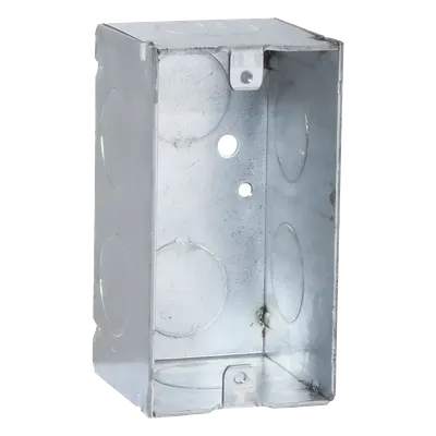 Caja de conexión RACO HUB-674 de acero para pared resistente al fuego