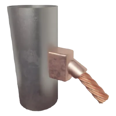 Molde para Soldadura Exotérmica / Cable 1/0 a Tubo 2" a 4" / Carga #90 / Temperatura 2500 °C