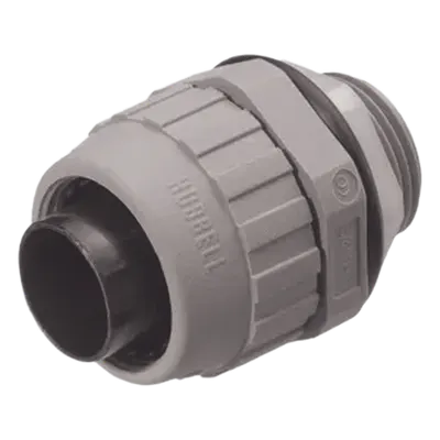 Conector Recto / Nylon 1/2" / Tubería Liquidtight Polytuff / UL94 / 2.14" x 1.30"