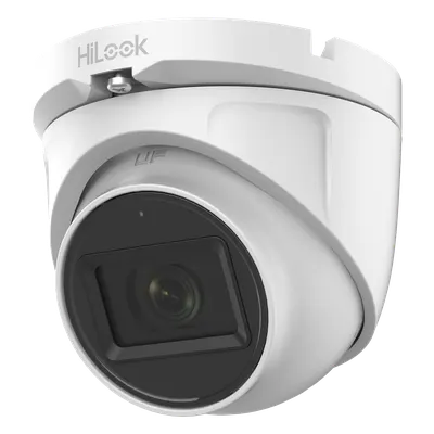 Cámara Turret HiLook THC-T120-MS Full HD con audio por coaxial