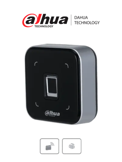 DAHUA DHI-ASM101A - Enrolador de Huellas y Tarjetas ID ( 125 Khz ) y Mifare (13.56 Mhz) por USB Compatible con Smart Pss, DSS Express, DSS PRO