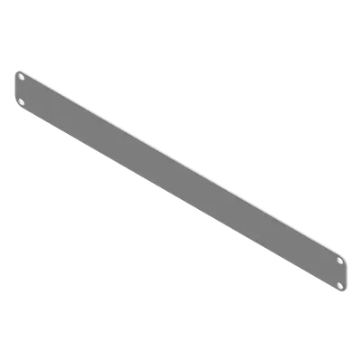 Tapa ciega LINKEDPRO STF-1UW blanca de acero para rack de 19 pulgadas