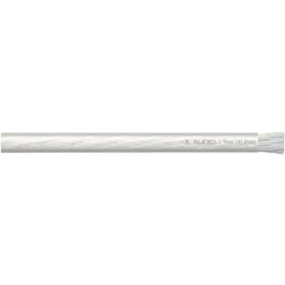 Cable de Alimentación JL Audio / 1/0 AWG Real / 50 pies (15.2 m) / Cobre Puro OFC / 4,704 Filamentos / Conductores Estañados Resistentes a la Corrosión / Cubierta PVC Transparente / Hasta 250 A / Audio Automotriz y Marino