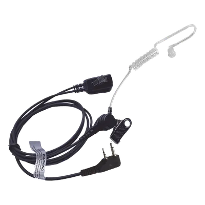 Micrófono-audífono TX PRO TX-EHIAV2S con tubo acústico y PTT