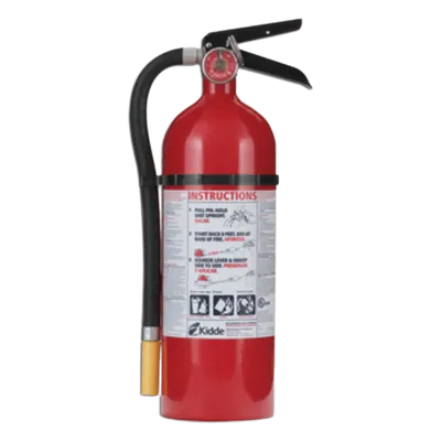 Extintor Multipropósito KIDDE PRO5MP Recargable 5.5 lb Clase A B C
