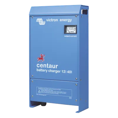 Cargador de Baterías / 12V 40A / 160-400 Ah / 90-265 VCA / Tres Salidas Aisladas / Uso Marino y Terrestre