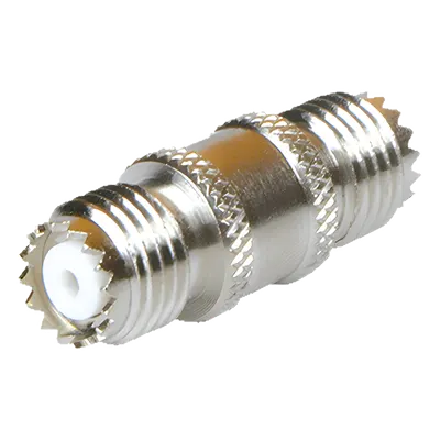 Adaptador barril RF Industries RFU-629 Mini-UHF hembra a hembra