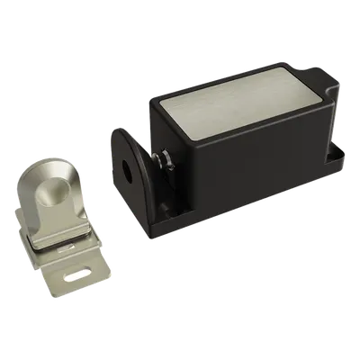 Cerradura eléctrica para gabinetes / IP67 / Fail-Open / 12-24V DC / 73x30x29 mm / 2.64W