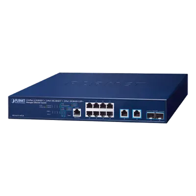 Switch administrable PLANET MGS-6311-10T2X con puertos 2.5G y 10G