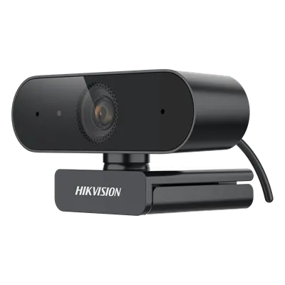 Cámara web USB Hikvision DS-U04 con resolución 2K y micrófono