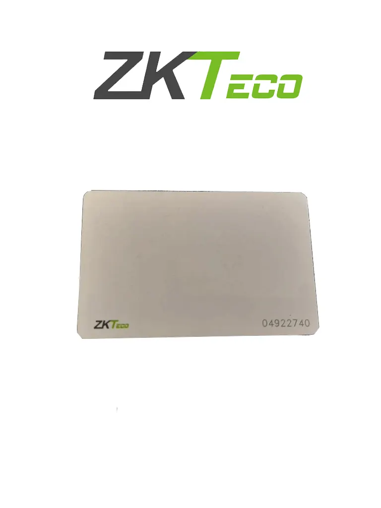Tarjeta UHF ZKTeco UHF1-Tag9 de 915 MHz para identificación