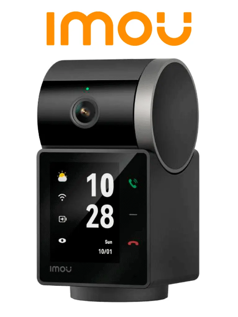 Cámara IP IMOU Rex VT 5MP con movimiento PT y audio bidireccional