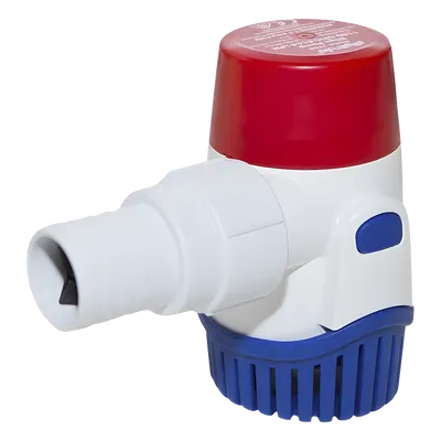 Bomba sumergible de achique / 1100 GPH / 24 VCD / Ejes de acero inoxidable / 4.16 m³/h