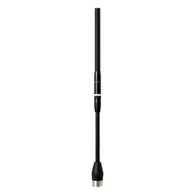 Micrófono de condensador / Cuello de ganso / Cardioide / 32 cm (12.60") / Anillo LED / XLR 3 pines / Blindaje RFI