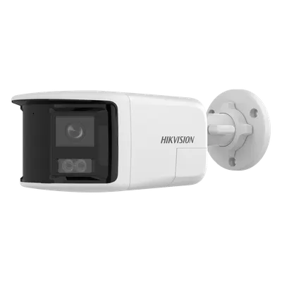Cámara bala IP Hikvision DS-2CD1T63G2P-LIUF/SL panorámica de 180°