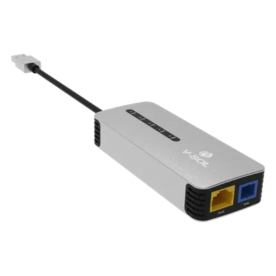 ONU Bridge portátil V-SOL V2802U con Ethernet de 2.5 Gbps