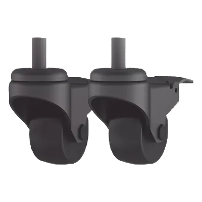 Kit de ruedas EPCOM INDUSTRIAL SDJH131 de 4 pulgadas con freno