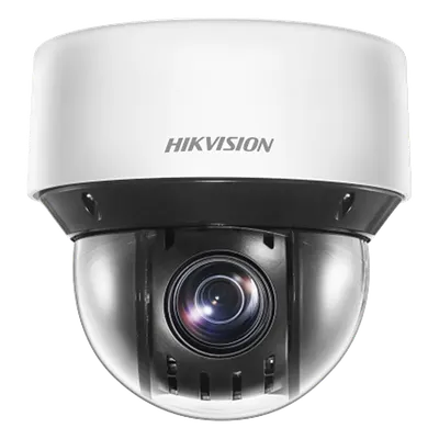 Mini Domo IP PTZ / 4 Megapixel / Zoom Óptico 25x / IR Inteligente 50 m (164 ft) / WDR 120 dB / Autoseguimiento / PoE+ / IP66