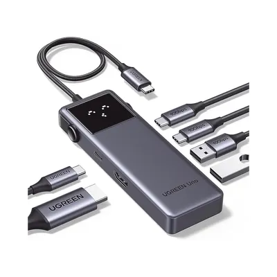 Hub USB-C UGREEN 35998 de 6 puertos con HDMI 4K a 60 Hz